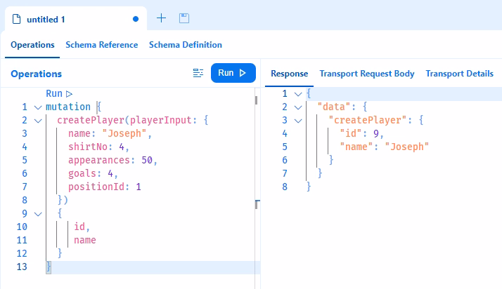 GraphQL Mutations - Create New Record in Database